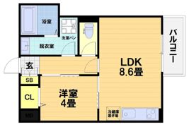 フォース桂の間取り画像