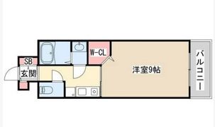 グレンパーク兵庫駅前の間取り画像