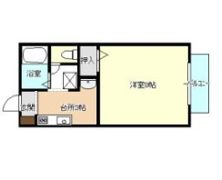 コーポ橋本の間取り画像