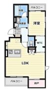 グリシーヌ駒形の間取り画像