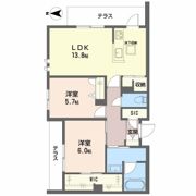 シャーメゾン門松の間取り画像