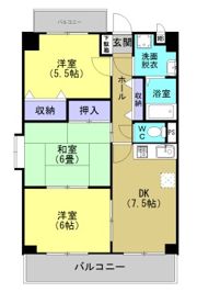 こうかマンションの間取り画像