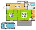 松田様方貸家の間取り画像