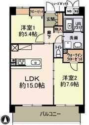 メゾン新町の間取り画像
