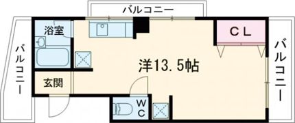 フラワービルディングの間取り画像