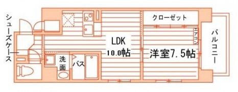 アトーレ野田の間取り画像