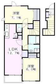 ベル アンジュⅢ・サウスの間取り画像