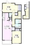 ベル アンジュⅢ・サウスの間取り画像