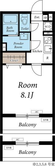 Comfy Sagamigaokaの間取り画像