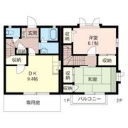 メゾネット 三番館の間取り画像