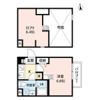 Attic宝持(アティックホウジ)の間取り画像