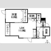 リーコーポ六番館の間取り画像