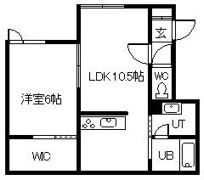Peace 622Aの間取り画像
