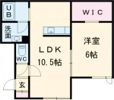 Peace 622Bの間取り画像