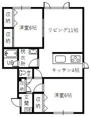 プリエ館の間取り画像