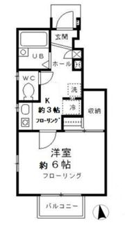 KEフラッツの間取り画像