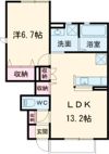 ハーブス カモミールの間取り画像