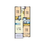 Le parterre 城南の間取り画像