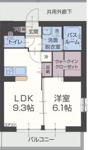 リベルテ堺屋の間取り画像