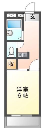 ウィスタリアビルの間取り画像