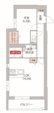 ALBA ESTの間取り画像