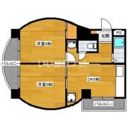 大橋ツインビルの間取り画像
