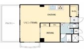 マンション指月の間取り画像