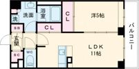 シャーメゾン山崎の間取り画像