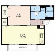 フレグランス21 Aの間取り画像