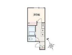 MELLAS市川の間取り画像