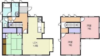 扇町2丁目Y邸の間取り画像