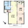 ディアス京町Bの間取り画像
