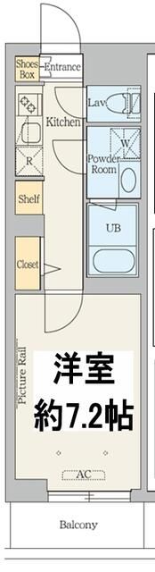 クレストコート綾瀬の間取り画像