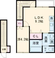 Signpostクロスの間取り画像