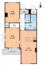 メゾンM．Kの間取り画像