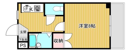 クレール谷本の間取り画像