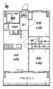 エスペランサの間取り画像