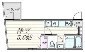 エスタシア西新井の間取り画像
