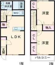 クラシーゼ小池原の間取り画像