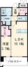 ラコント西鉄久留米の間取り画像