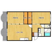 ハイム多々良川の間取り画像