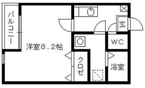 グランドアマレーⅢ番館の間取り画像