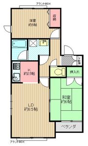 リンデンハウスB棟の間取り画像