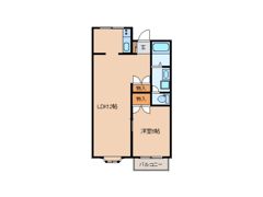 メゾン21カワナミの間取り画像