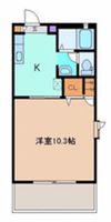 シルクハイツBの間取り画像
