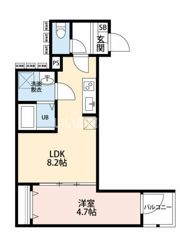 carezza足立入谷の間取り画像