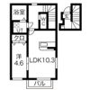 HONU清水町イーストの間取り画像