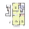 La・FERIO IIの間取り画像