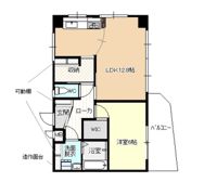シャトーエビス（203）の間取り画像
