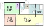 プレジール高塚A棟の間取り画像